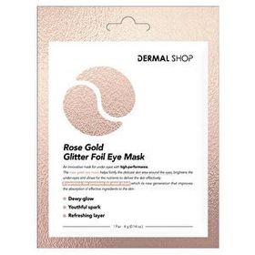 Dermal Rose Gold Glitter Foil 4 gr Göz Maskesi
