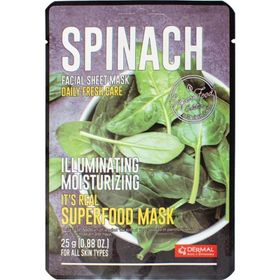 Dermal Spinach Facial Sheet Maske