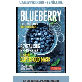 Dermal Yenileyici ve Canlandırıcı 25 gr Yaban Mersini Maskesi