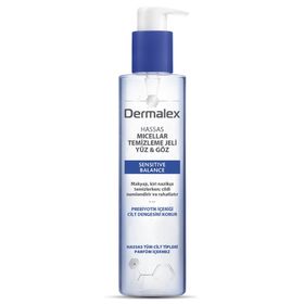 Dermalex Sensitive Balance Micellar 200 ml Yüz ve Göz Çevresi Temizleme Jeli