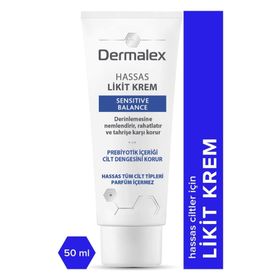Dermalex Sensitive Rahatlatıcı Prebiyotik İçerikli Likit 50 ml Nemlendirici Yüz Kremi