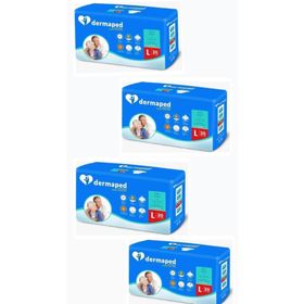 Dermaped 4x30 Adet Bel Bantlı Large Hasta Bezi