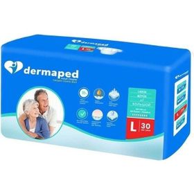 Dermaped Bel Bantlı L 30 Adet Hasta Bezi