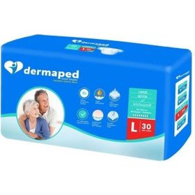Dermaped Bel Bantlı L 30 Adet Hasta Bezi