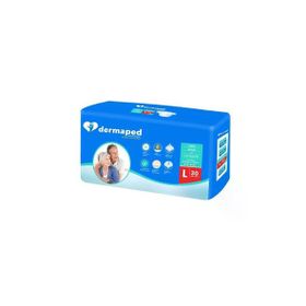 Dermaped Bel Bantlı L 30 Adet Süper Emici Yetişkin Hasta Bezi