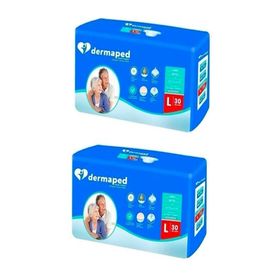 Dermaped Bel Bantlı Large 60 Adet Yetişkin Hasta Bezi