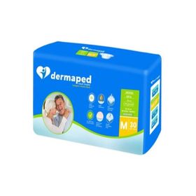 Dermaped Bel Bantlı M 30 Adet Yetişkin Hasta Bezi
