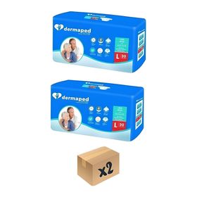 Dermaped Bel Bantlı Süper Emici XLarge 2x60 Adet Yetişkin Hasta Bezi