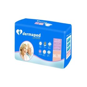 Dermaped Bel Bantlı Süper Emici XLarge 2x60 Adet Yetişkin Hasta Bezi