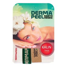 Dermapeel Kalın Floş Banyo Kesesi