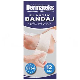 Dermateks 12 cm x 1.5 m Elastik Bandaj