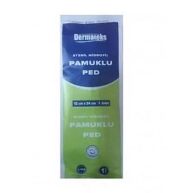 Dermateks 12x24 cm Pamuklu Ped