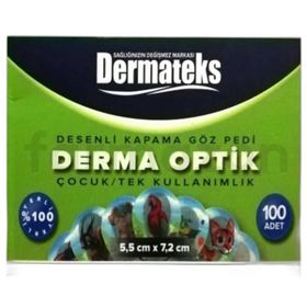 Dermateks Çocuk Desenli 100'lü Göz Pedi