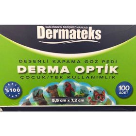 Dermateks Çocuk Desenli 100'lü Göz Pedi