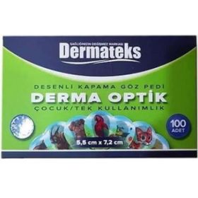 Dermateks Çocuk Desenli 100'lü Göz Pedi