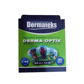 Dermateks Çocuk Desenli 20'li Göz Pedi