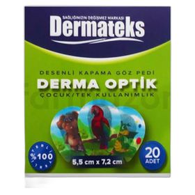 Dermateks Çocuk Desenli 20'li Göz Pedi