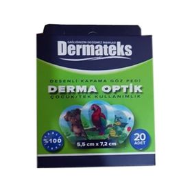 Dermateks Çocuk Desenli 20'li Göz Pedi