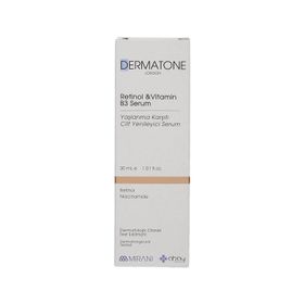 Dermatone London Retinol Vitamin B3 30 ml Yaşlanma Karşıtı Cilt Yenileyici Serum