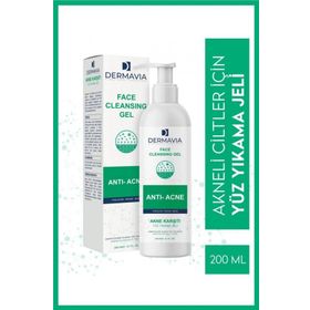 Dermavia Akne Karşıtı 200 ml Yüz Yıkama Jeli