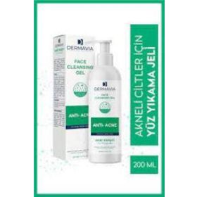 Dermavia Akne Karşıtı 200 ml Yüz Yıkama Jeli