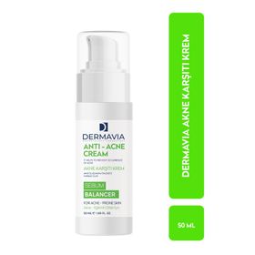 Dermavia Anti Acne 50 ml Akne Karşıtı Krem