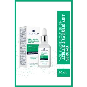 Dermavia Yağlı Akne Eğilimli Cilt Tipleri İçin 30 ML Yüz Serumu