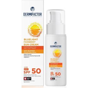 Dermfactor 100 ml SPF50+ Leke Karşıtı Yüz ve Vücut Güneş Kremi