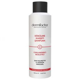 Dermfactor Dökülme Karşıtı Besleyici Kuru ve Normal Saçlar 400 ml Şampuan