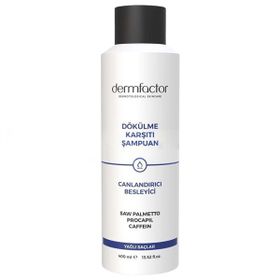Dermfactor Dökülme Karşıtı Yağlı Saçlar 400 ml Şampuan