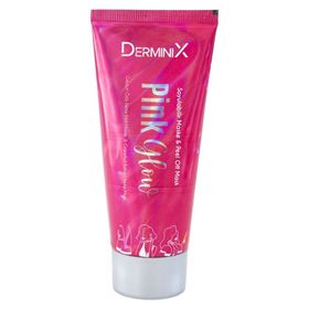 Derminix 100 ml Pink Glow Detox Etkili Greyfurt Özlü Soyulabilir Maske