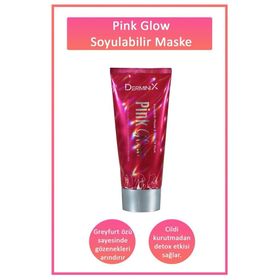 Derminix 100 ml Pink Glow Detox Etkili Greyfurt Özlü Soyulabilir Maske