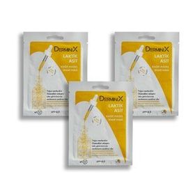 Derminix 3 Adet Laktik Asit Kağıt Maske