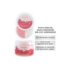 Derminix Çilekli ve Vanilyalı 2x300 ml Vücut Peelingi