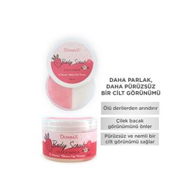Derminix Çilekli ve Vanilyalı 2x300 ml Vücut Peelingi