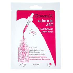 Derminix Glikolik Asit Kağıt Maske