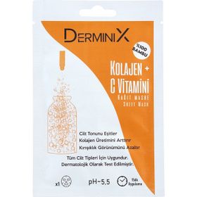 Derminix Kolajen C Vitamini Kağıt Maske