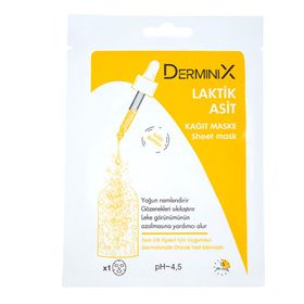 Derminix Laktik Asit Kağıt Maske