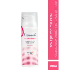 Derminix Ton Eşitleyici SPF50+ 50 ml Yüz Kremi