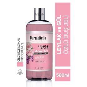 Dermobella Leylak ve Gül Özlü 500 ml Duş Jeli