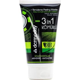 Dermoday İntense Edition 3in1 150 Ml Kömürlü Maske