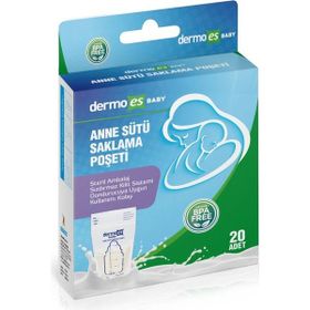 Dermoes Baby 20 Adet Anne Sütü Saklama Poşeti