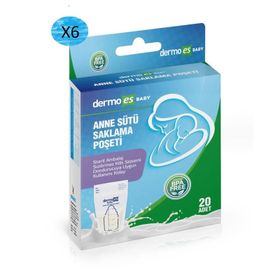 Dermoes Baby 20 Adet Anne Sütü Saklama Poşeti