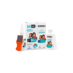 Dermoes Bitlife 100 ml Bit Spreyi ve 150 ml Çay Ağacı Şampuanı