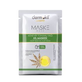 Dermokil 15 ml Kenevir Tohumu Yağı Kil Maske