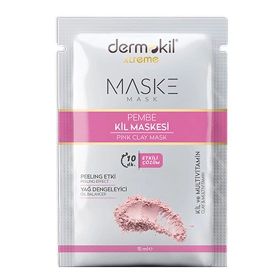Dermokil 15 ml Pembe Kil Soyulabilir Yüz Maskesi