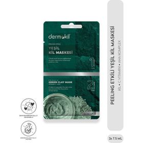 Dermokil 15 ml Yeşil Peeling Etkili Kil Maske