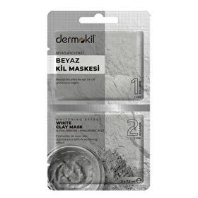 Dermokil 2 x 7,5 ml Beyaz Kil Maskesi
