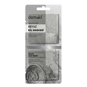 Dermokil 2 x 7,5 ml Beyaz Kil Maskesi