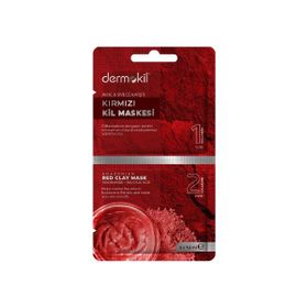 Dermokil 2 x 7,5 ml Kırmızı Kil Maskesi